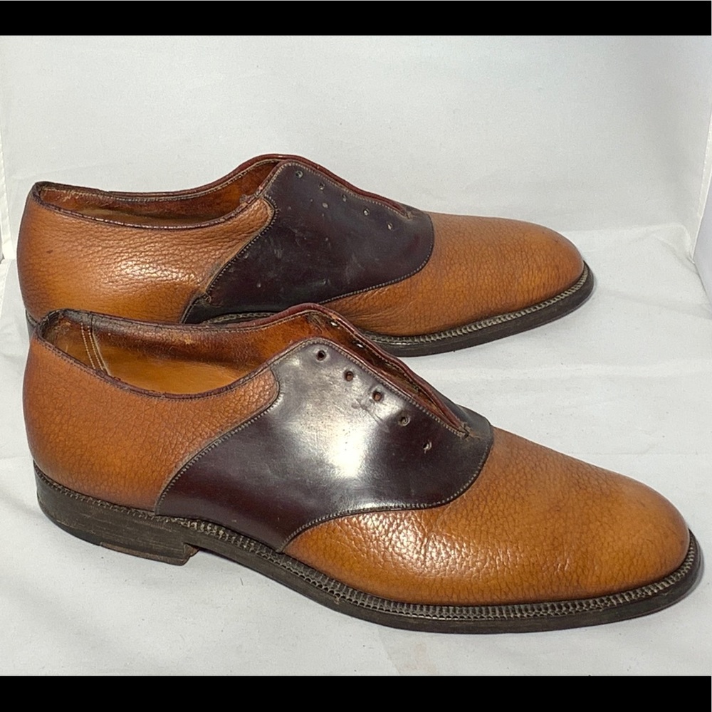 Alan McAfee vintage two-tone oxford 12C